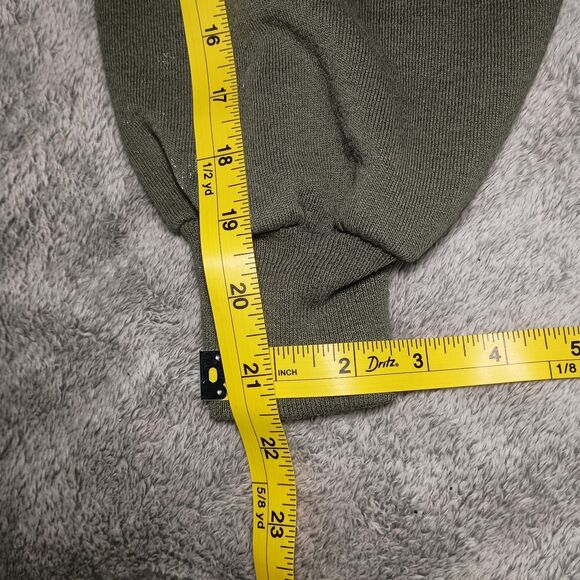 Vintage 90s BLANK RUSSELL ATHLETIC Crewneck Sweatshirt X-Large Green Made In Usa - Picture 6 of 16